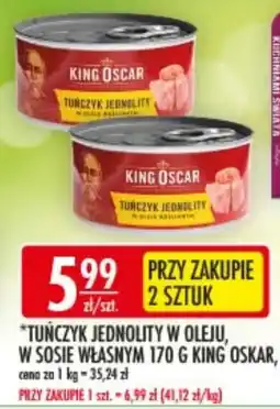 Sklepy Doroty Tuńczyk Jednolity w Oleju King Oscar oferta