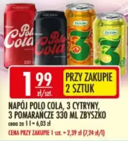 Sklepy Doroty Napój Pola Cola, 3 Cytryny, 3 Pomarańcze oferta