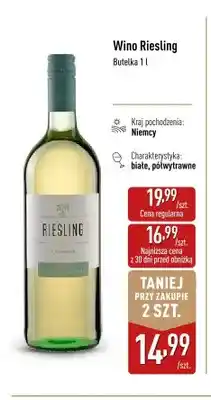 ALDI Wino białe Riesling oferta