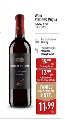 ALDI Wino Primitivo Puglia oferta