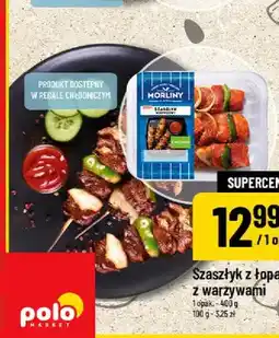 Polomarket Szaszłyk z łopatki wieprzowej z warzywami Morliny oferta