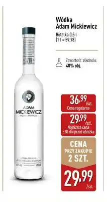 ALDI Wódka Adam Mickiewicz oferta