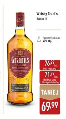 ALDI Whisky Grant's Triple Wood oferta