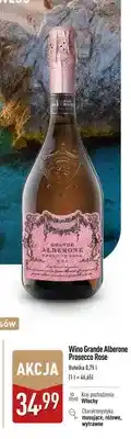 ALDI Wino Grande Alberone Prosecco Rose oferta