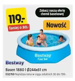 Jula Basen Bestway Fast Set oferta