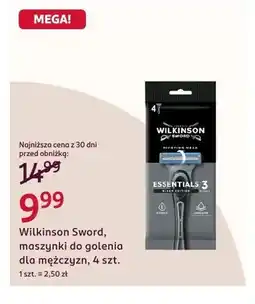 Rossmann Maszynki do golenia dla mężczyzn Wilkinson Sword Essentials 3 oferta