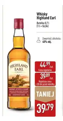 ALDI Whisky Highland Earl oferta