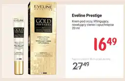 Rossmann Krem pod oczy liftingujący niwelujący cienie i opuchnięcia Eveline Prestige Gold Peptides oferta