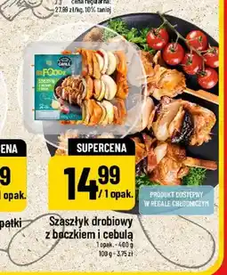 Polomarket Szaszłyk drobiowy z boczkiem i cebulą BeFoodie oferta