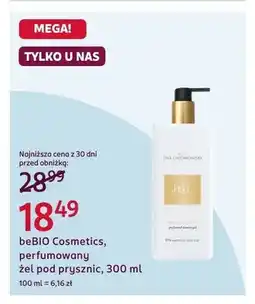 Rossmann Perfumowany żel pod prysznic beBIO Cosmetics oferta