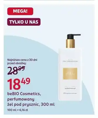 Rossmann Perfumowany żel pod prysznic beBIO Cosmetics oferta
