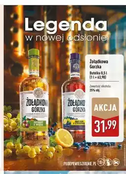 ALDI Likier Żołądkowa Gorzka Agrest z Miętą oferta
