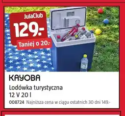 Jula Lodówka turystyczna Kayoba 12V oferta