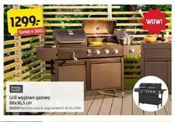 Jula Grill węglowo-gazowy Burns & Barkles oferta