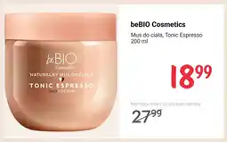 Rossmann Mus do ciała beBIO Cosmetics Tonic Espresso oferta