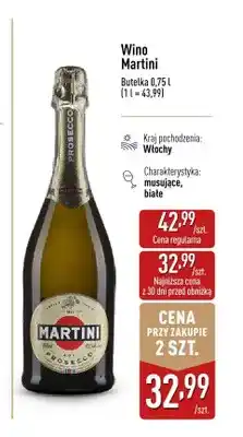 ALDI Wino Martini Prosecco oferta