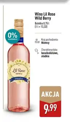 ALDI Wino Lil Rose Wild Berry oferta