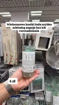 Pepco Wielorazowe kostki lodu Pepco Home oferta