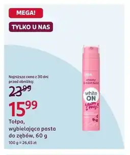 Rossmann Wybielająca pasta do zębów Tołpa Cherry & Mint Twist oferta