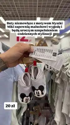 Pepco Buty niemowlęce Pepco Baby z motywem Myszki Miki oferta