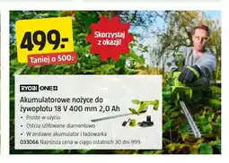 Jula Akumulatorowe nożyce do żywopłotu Ryobi One+ oferta