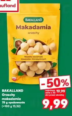 Kaufland Orzechy makadamia Bakalland oferta