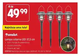 Jula Lampa solarna LED 37,5 cm Anslut 4-pak oferta