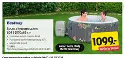 Jula Basen z hydromasażem Bestway 605 l Ø170x66 cm oferta