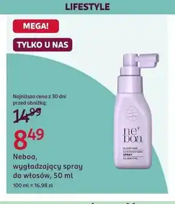 Rossmann Wygładzający spray do włosów Neboa Glossy Hair oferta