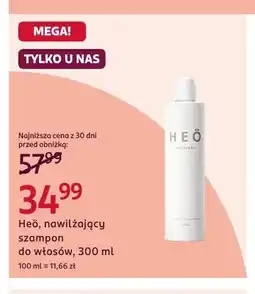Rossmann Szampon do włosów nawilżający Heö oferta