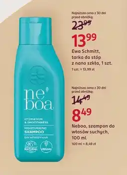 Rossmann Szampon do włosów suchych Neboa oferta