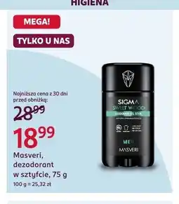 Rossmann Dezodorant w sztyfcie Masveri Sweet Wood oferta