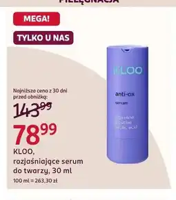 Rossmann Serum rozjaśniające do twarzy Kloo Anti-Ox oferta