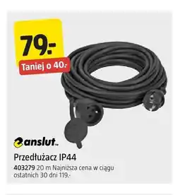 Jula Przedłużacz IP44 Anslut 20 m oferta