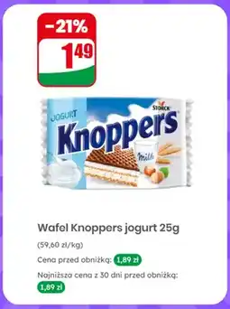 Dino Wafel Knoppers jogurt oferta