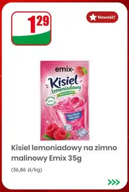 Dino Kisiel lemoniadowy na zimno malinowy Emix oferta