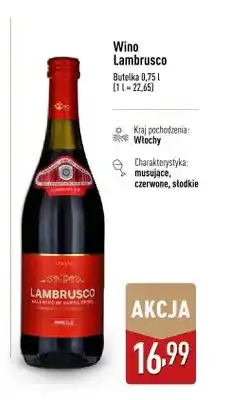 ALDI Wino Lambrusco Italia oferta