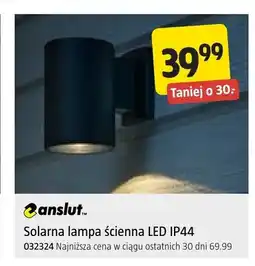 Jula Solarna lampa ścienna LED IP44 Anslut oferta