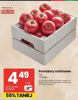 Delikatesy Centrum Pomidory malinowe polskie oferta