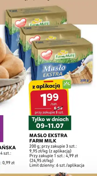 Stokrotka Express Masło Farm Milk oferta