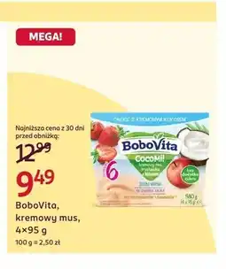Rossmann Kremowy mus BoboVita Cocomil 4-pak oferta