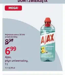 Rossmann Płyn uniwersalny Ajax oferta
