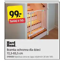 Jula Bramka ochronna dla dzieci Hard Head oferta