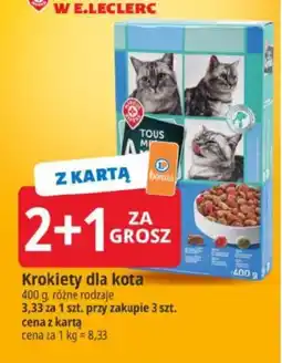 E.Leclerc Krokiety dla kota oferta