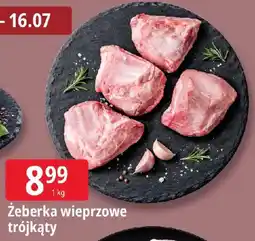 E.Leclerc Żeberka wieprzowe trójkąty oferta