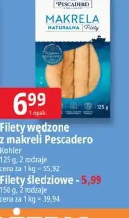 E.Leclerc Filety wędzone z makreli Pescaderero oferta