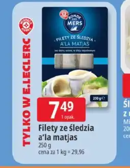 E.Leclerc Filety ze śledzia a'la matjas oferta