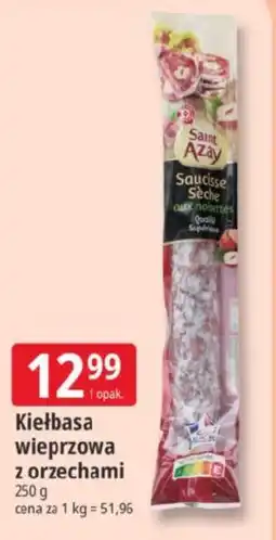 E.Leclerc Kiełbasa wieprzowa z orzechami oferta