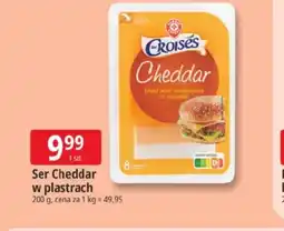 E.Leclerc Ser Cheddar w plastrach oferta