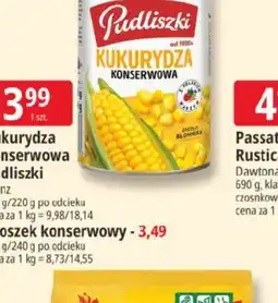 E.Leclerc Kukurydza konserwowa Pudliszki oferta